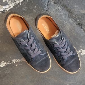 Vionic 'Jean' Suede Slip On Sz8.5 W Navy Blue